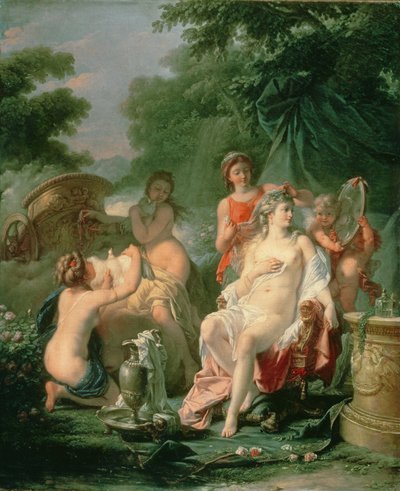 Vénus à sa toilette, 1760 - Hugues Taraval